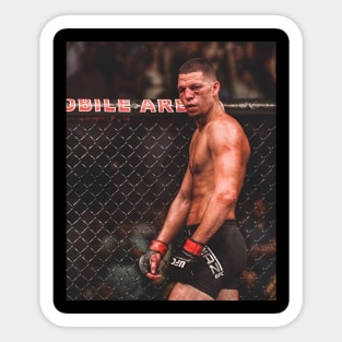 Nate Diaz aka The Stockton Slugger Sticker